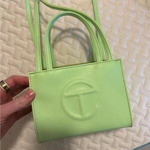 Green telfar bag - great condition